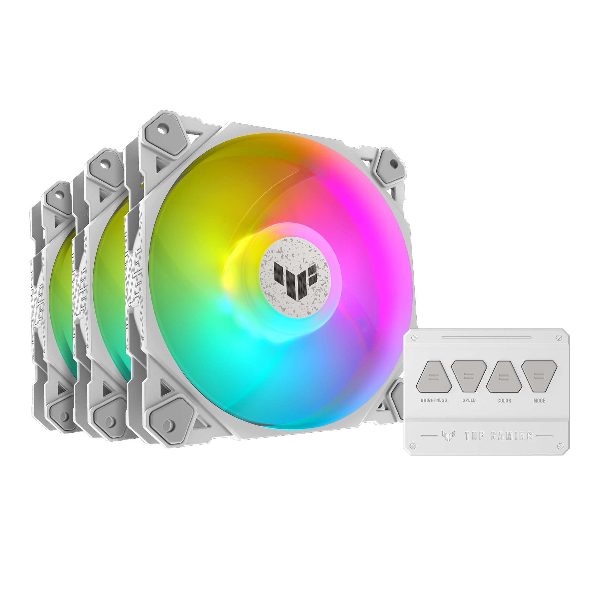 TUF GAMING TF120 WHITE ARGB 3IN1