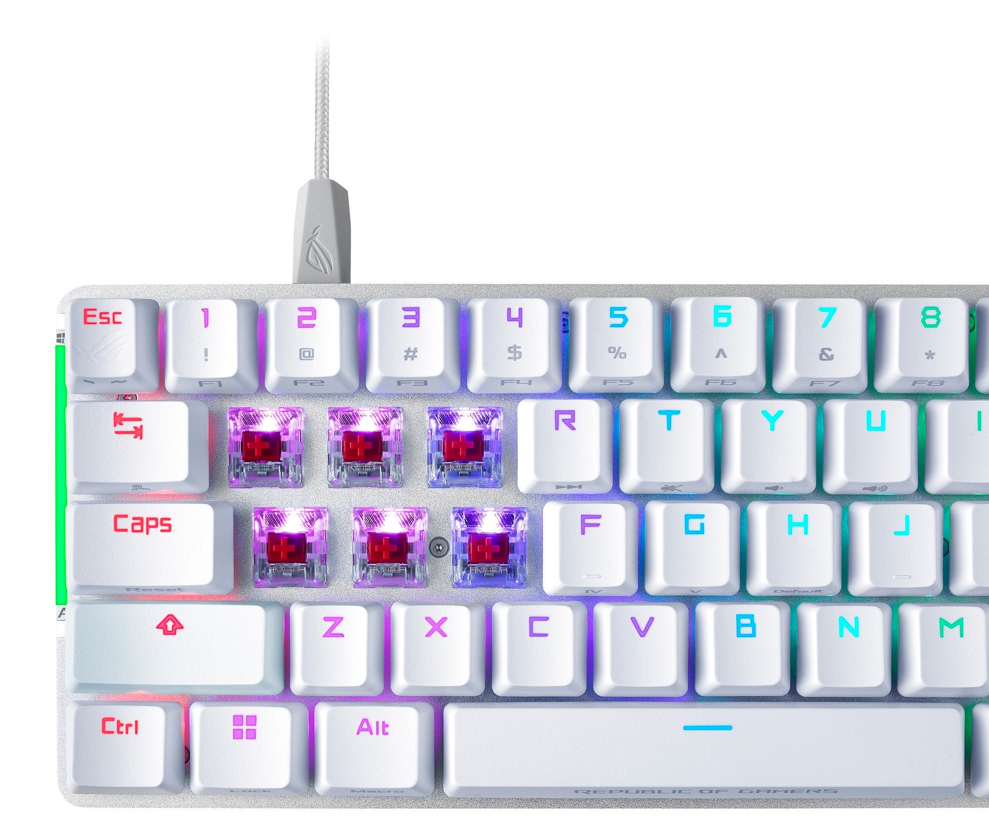 ROG Falchion Ace（Moonlight White）