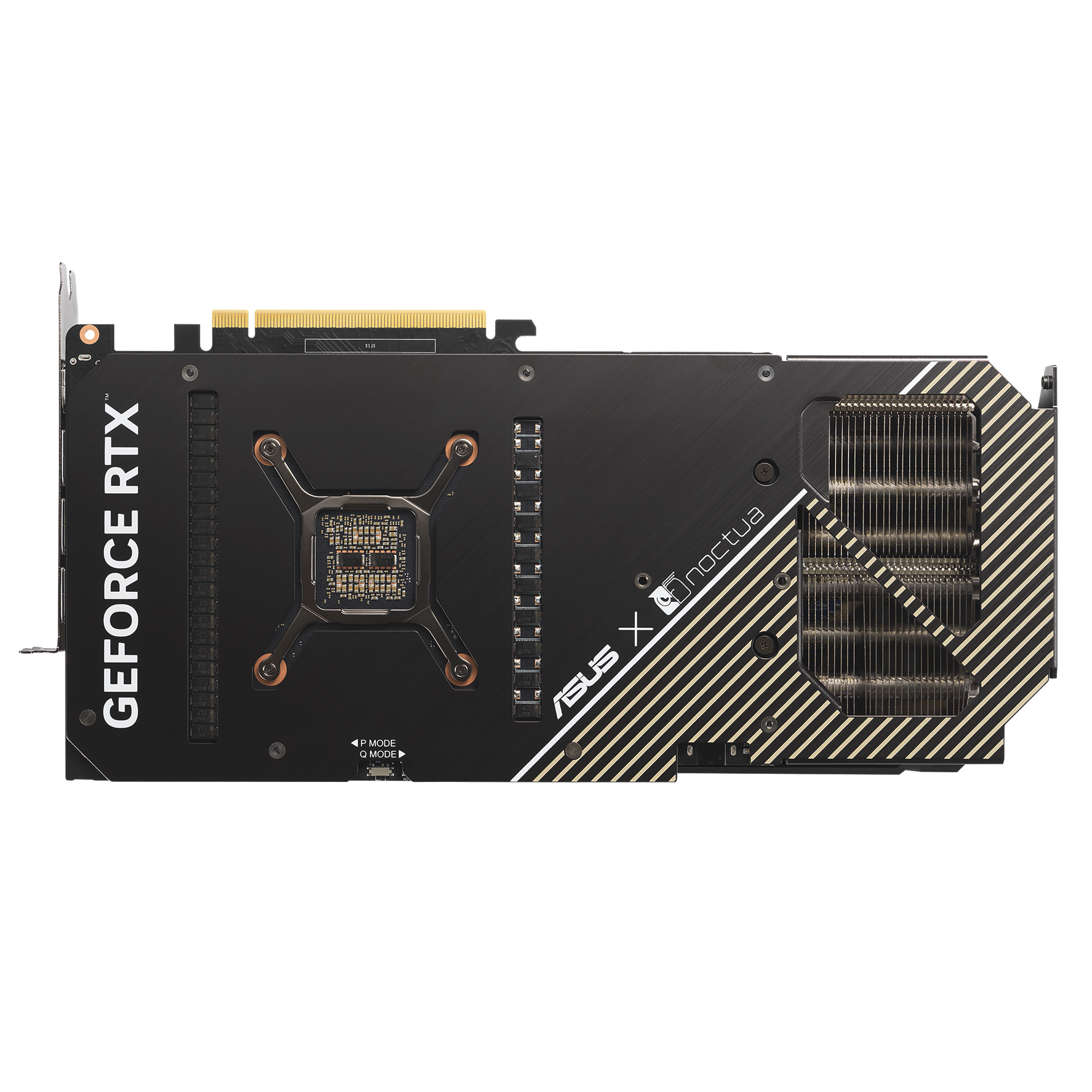 ASUSとNoctuaとで共同開発した、クラス最高の静音性を誇る空冷式ビデオ