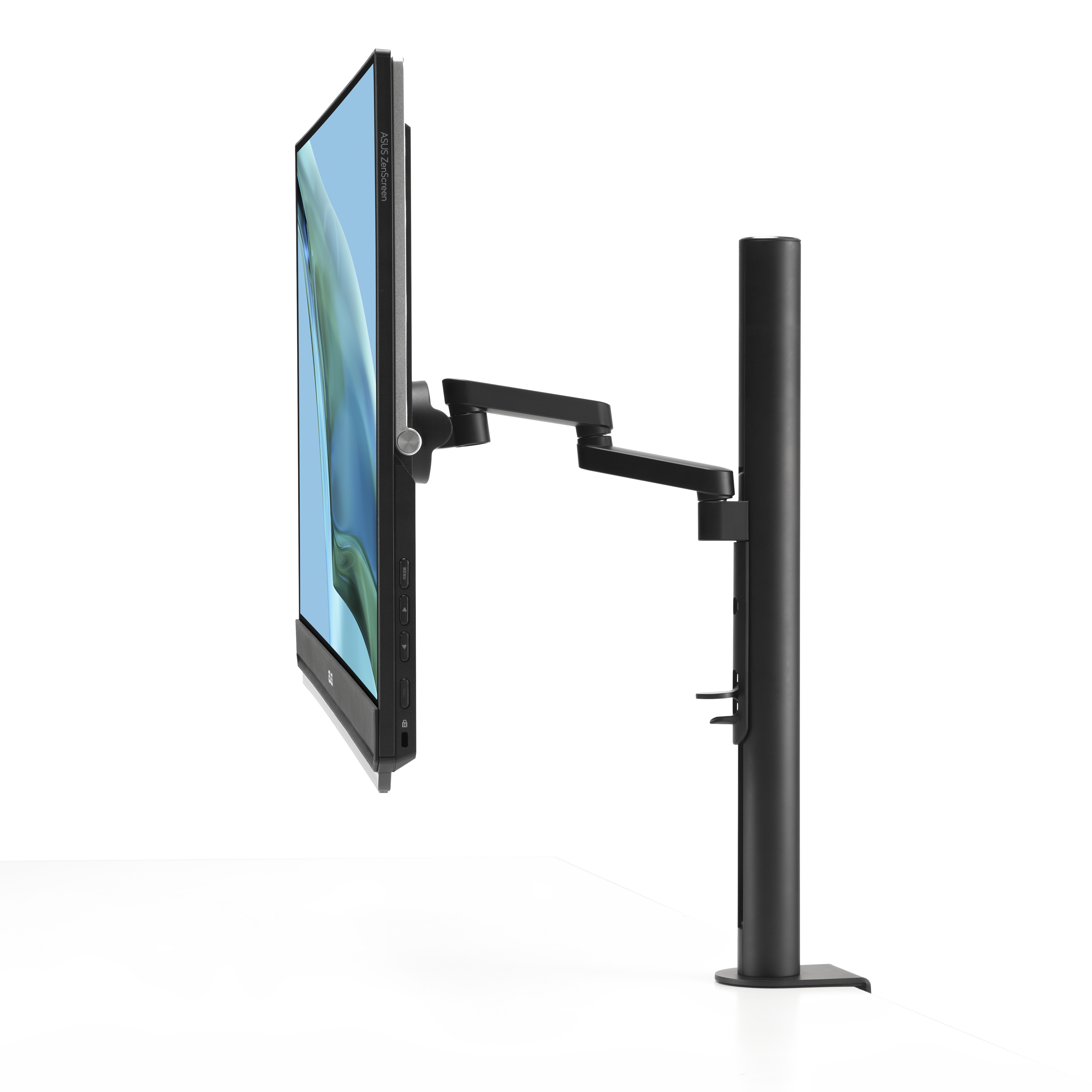 ASUS Zen screen MB16A キックスタンド付き ASUS、360度回転するキック