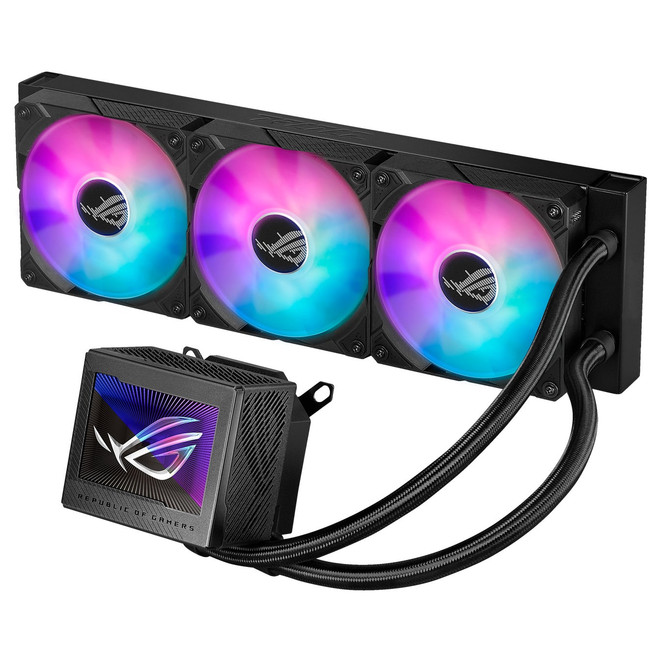 ASUSのゲーミングブランドのRepublic Of Gamersより、3.5インチの液晶