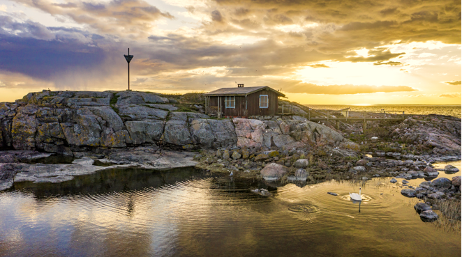 クルーヴ・ハルにあるトーベの小屋（クレジット：Visit Finland）