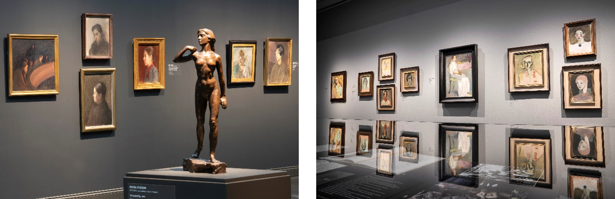 アテネウム国立美術館「The Modern Woman」展（クレジット：Finnish National Gallery  Hannu Pakarinen）