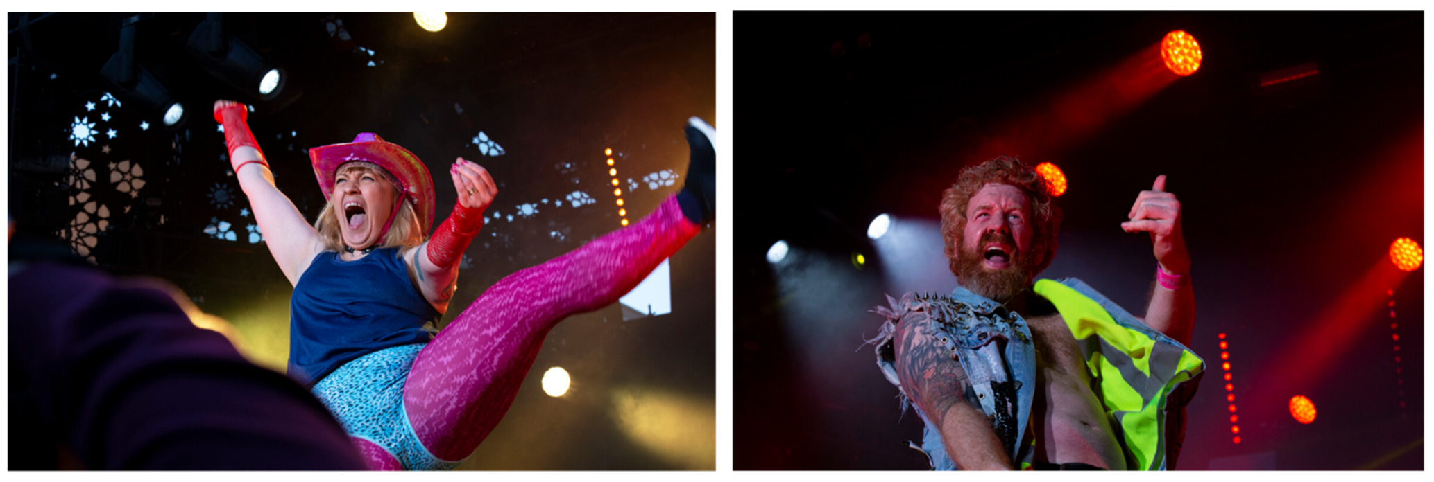 クレジット：Pia Ala-Torvinen and Air guitar world championships