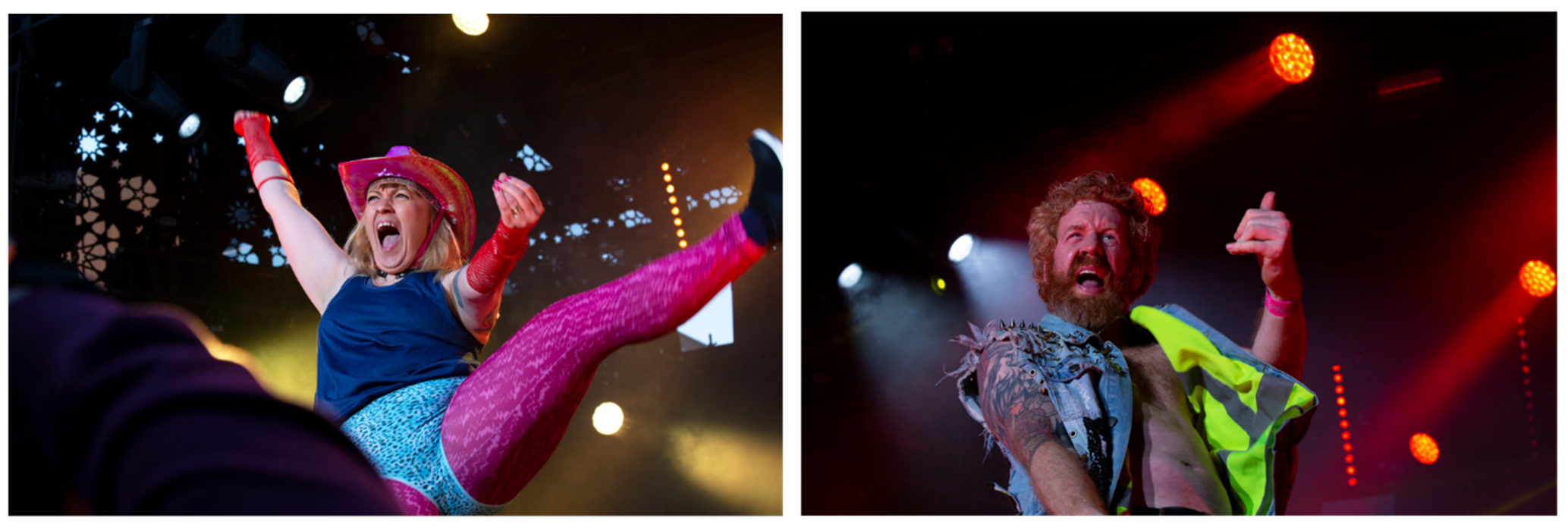 クレジット：Pia Ala-Torvinen & Air guitar world championships