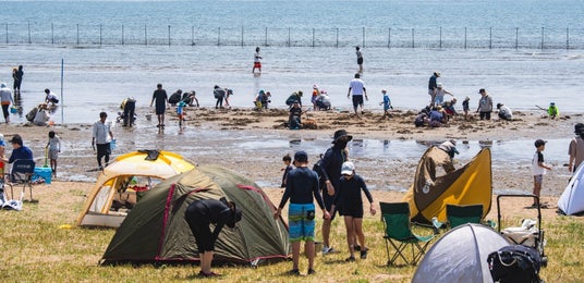 <姫路白浜潮干狩り場> 今年は“春から秋までロングラン×誰でもユニバーサル”で本格開催 <姫路白浜潮干狩り場> 今年は“春から秋までロングラン×誰でもユニバーサル”で本格開催