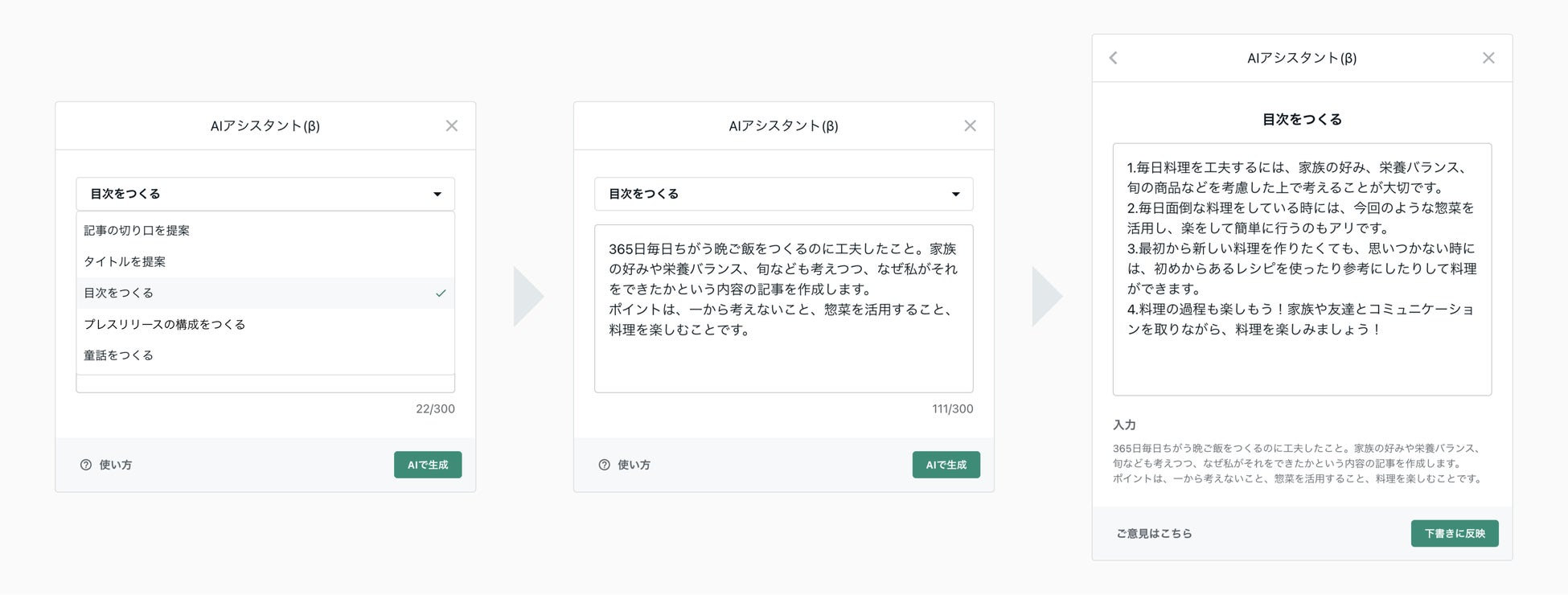5つの第一弾機能を公開!チャットAIによる創作支援「note AIアシスタント(β)」スタート | note株式会社のプレスリリース