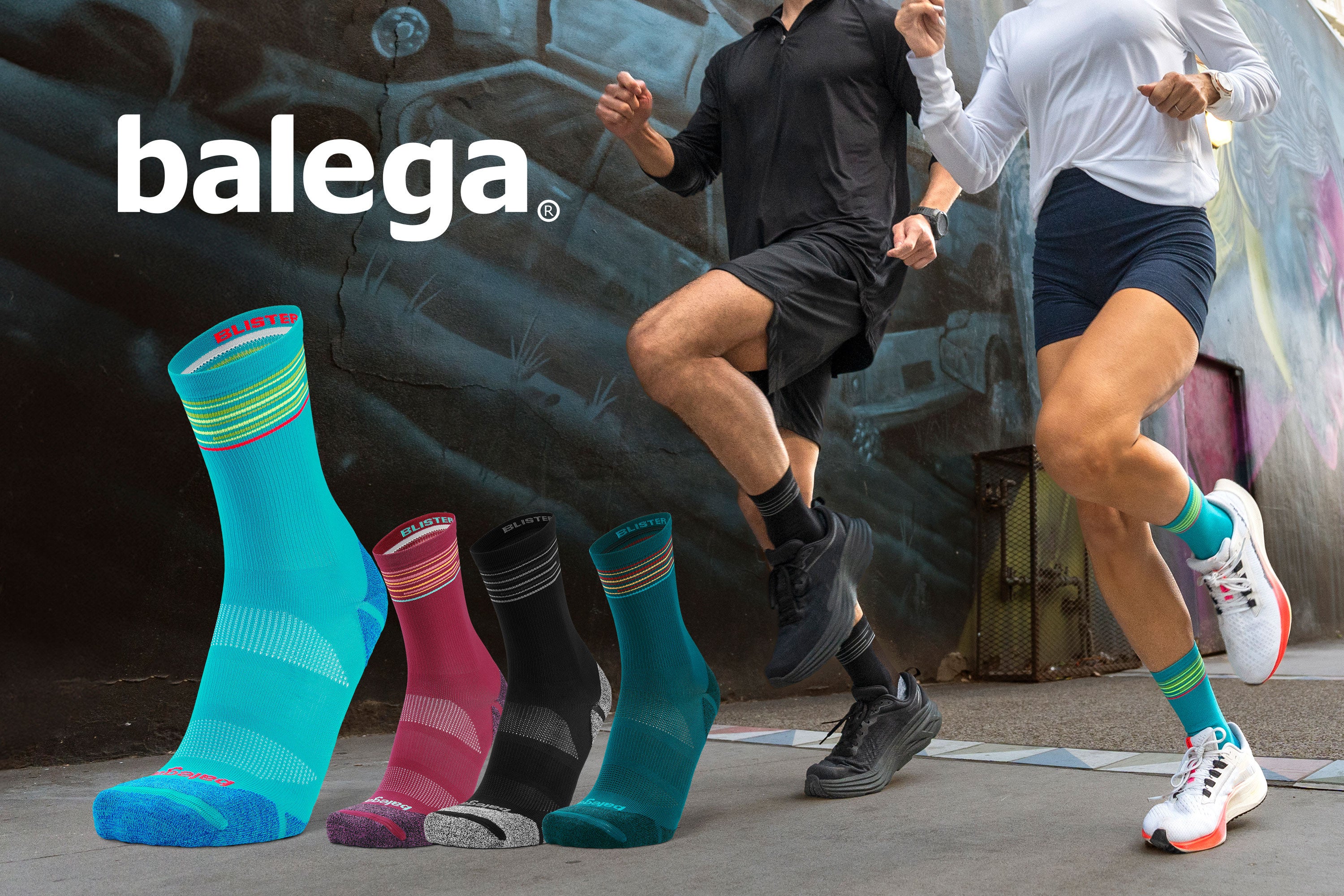 ランナーの声を形にした、履き心地にこだわる一足ランニングソックスブランド balega ＜バレーガ＞5シリーズを比べて選べる日本公式オンラインサイトを開設