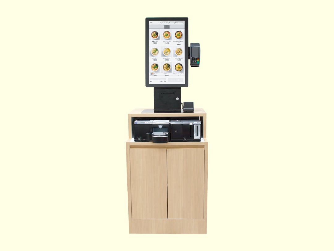 タッチパネル型券売機_カウンタートップ型