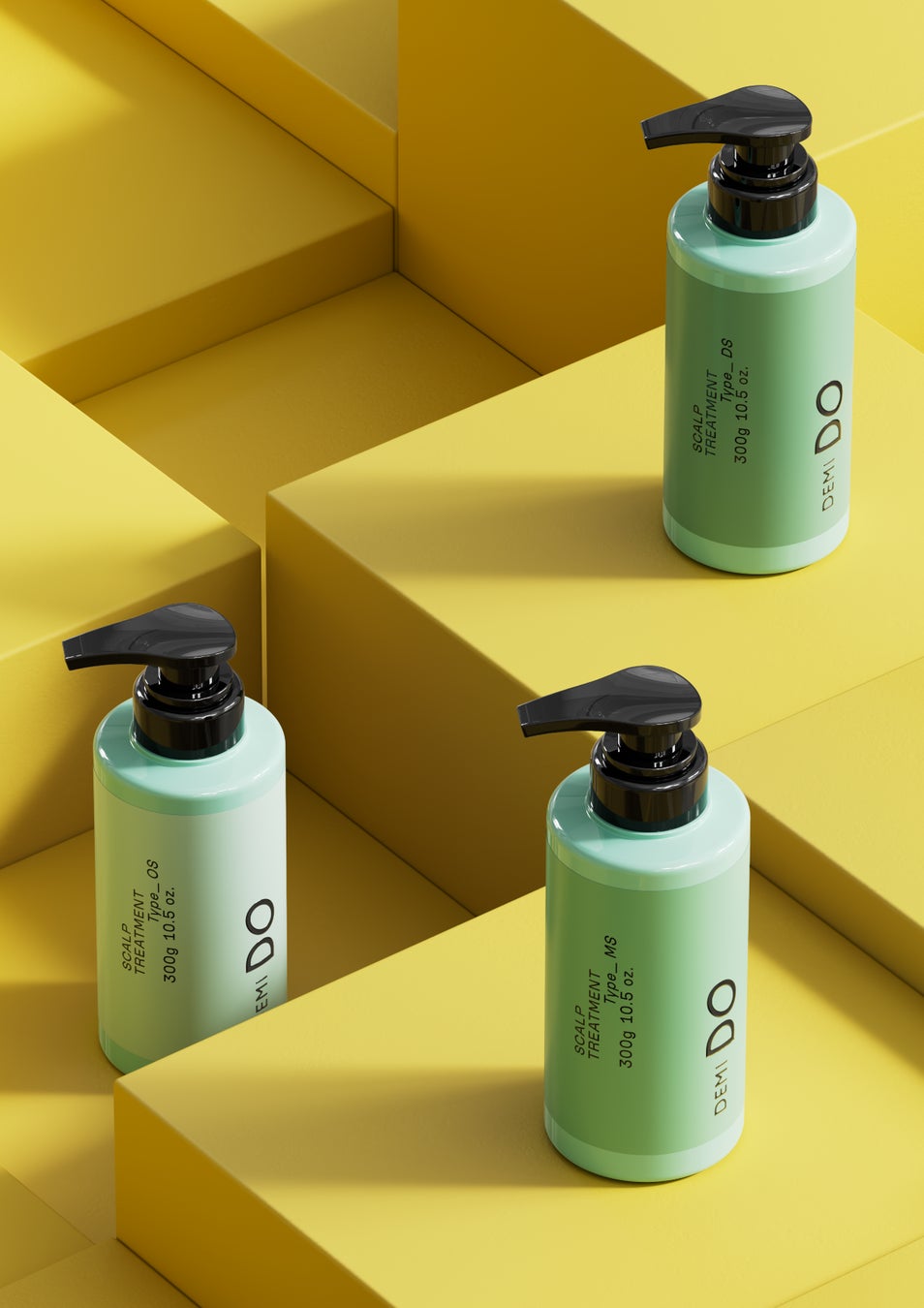 デミドゥ スカルプシャンプー NS7 ヘア&スカルプトリートメント NS2