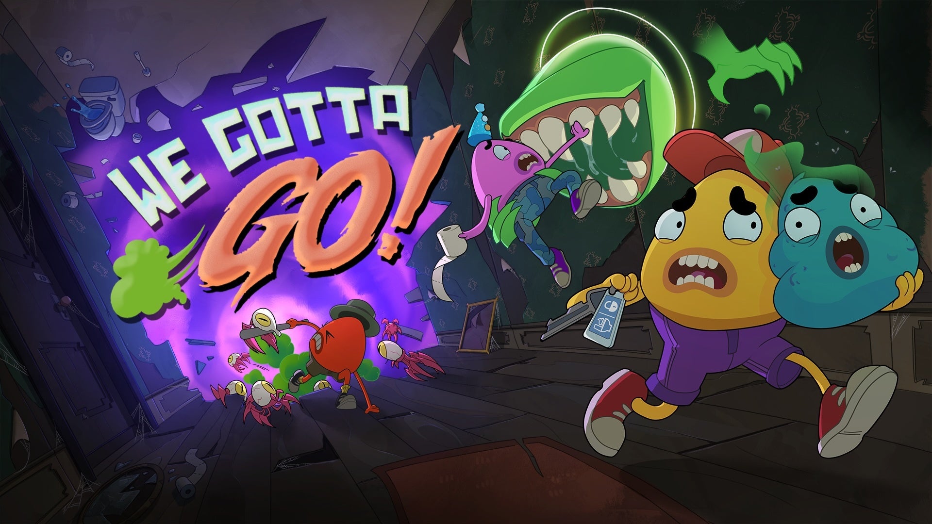 漏らすな!協力型ホラーコメディ『We Gotta Go』Steam 漏らすな!協力型ホラーコメディ『We Gotta Go』Steam