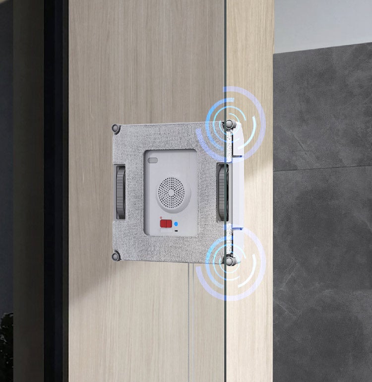 ワンタッチで窓が自動でピカピカに！エコバックス、新しい自動窓掃除