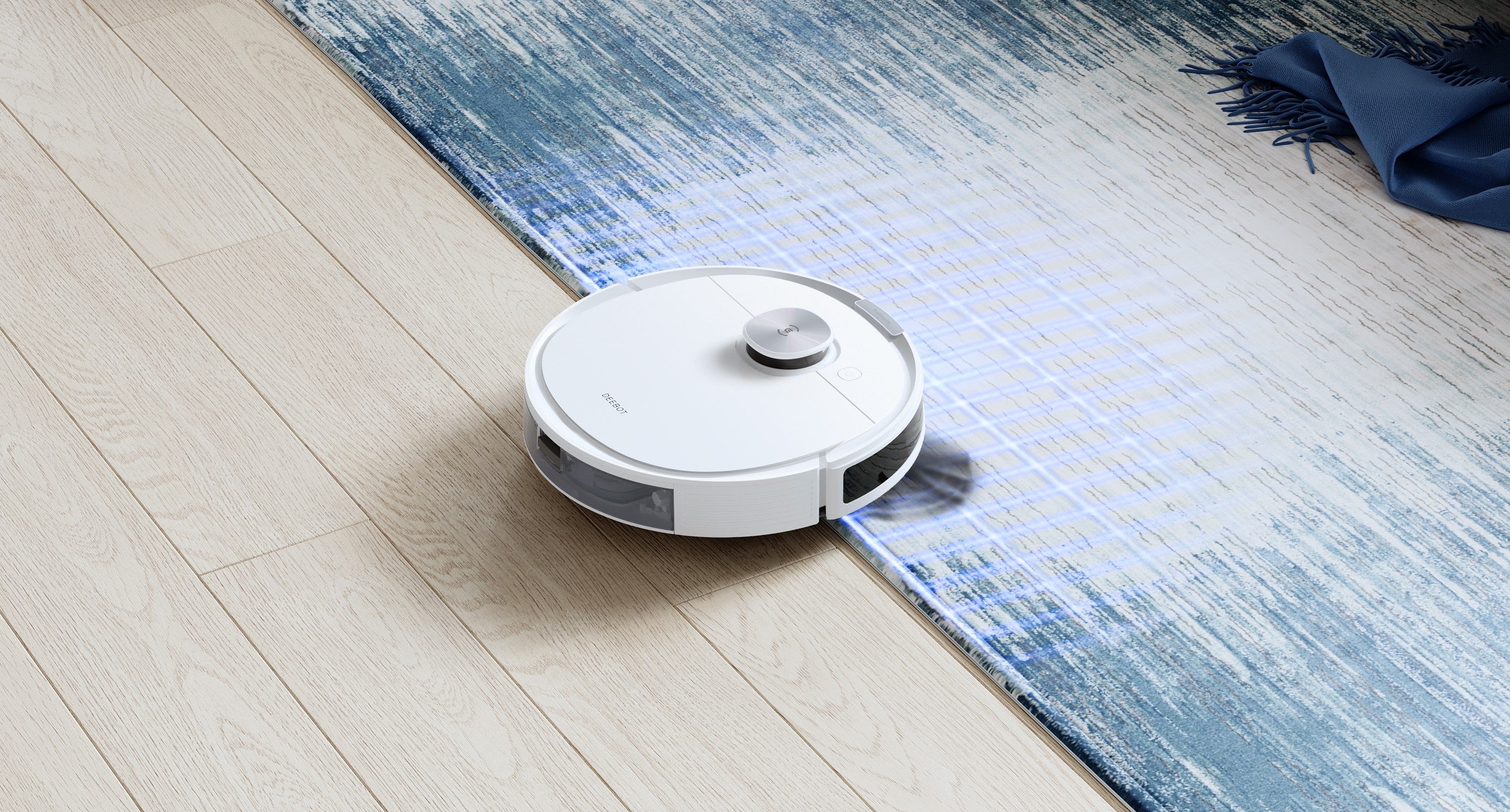 DEEBOT N20ロボット掃除機 水拭き両用 8000Pa強力吸引マッピング ECOVACS 【クーポン利用で42,800円】ロボット掃除機 水拭き両用