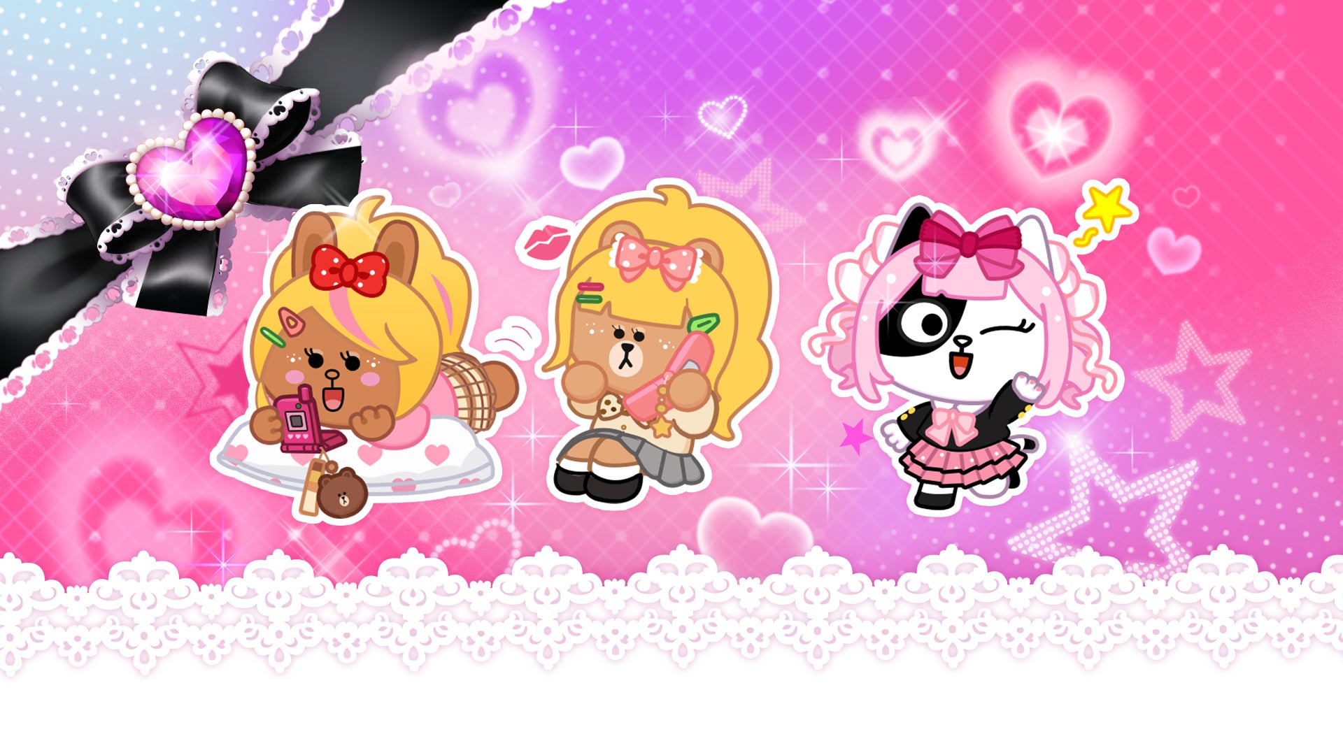 LINE POP2×LINE FRIENDS!平成レトロな夏イベント開催 LINE POP2×LINE FRIENDS!平成レトロな夏イベント開催