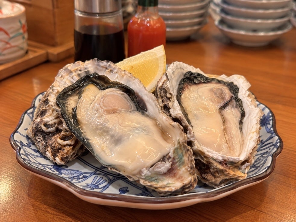 日本各地から取り寄せた牡蠣