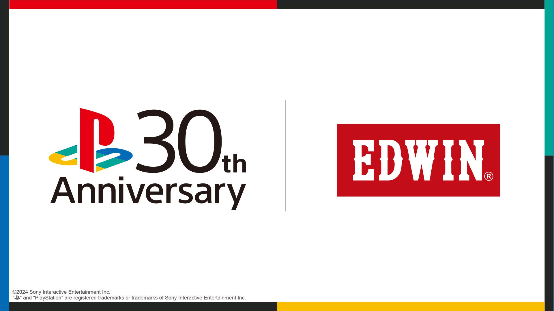 PS5×EDWINコラボ!限定30周年記念アイテム発売開始! PS5×EDWINコラボ!限定30周年記念アイテム発売開始!