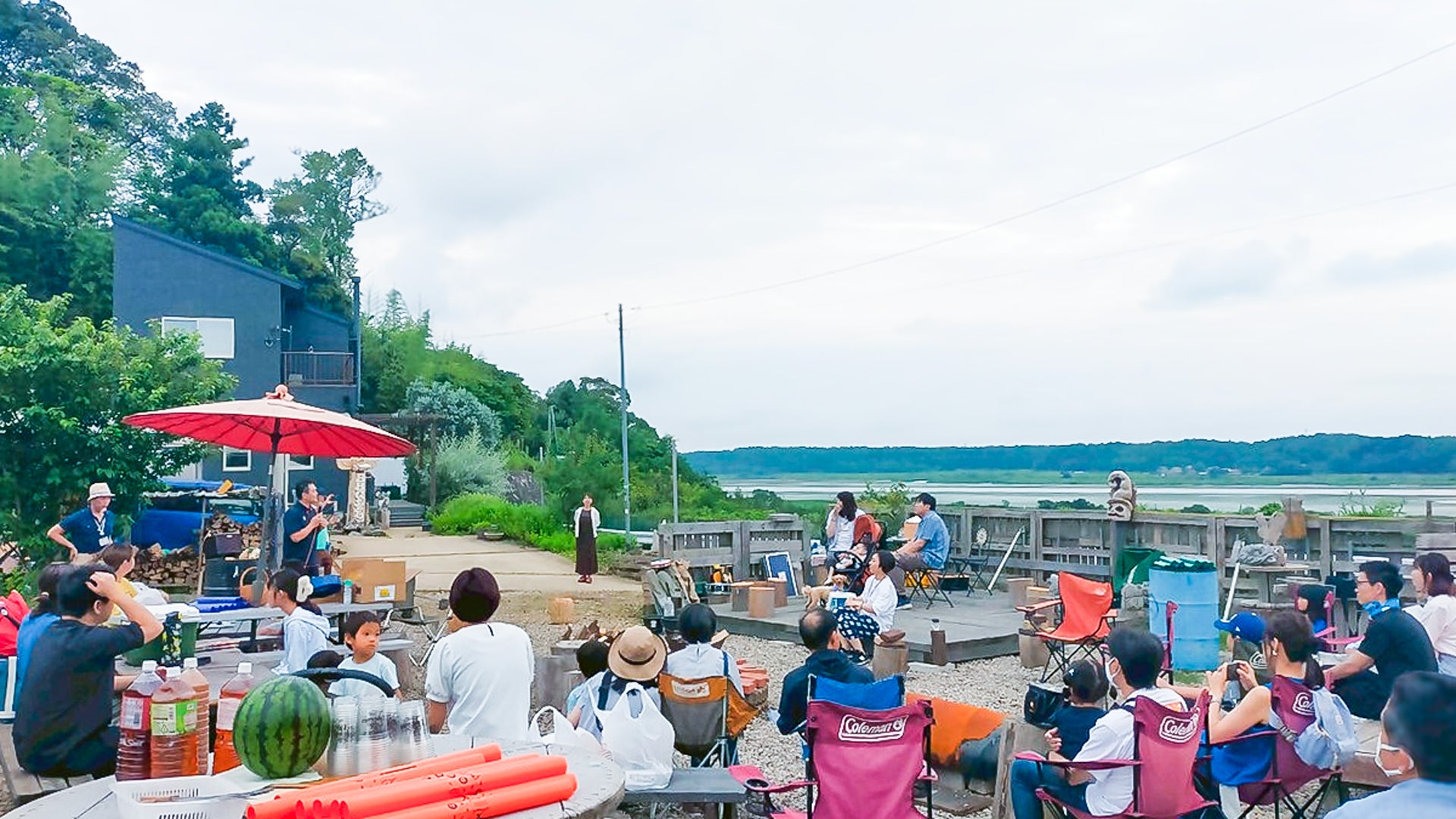 【千葉県印西市】全国ムーブメント「水辺で乾杯」に初参加。夕暮れの印旛沼で“推し水辺”を再発見
