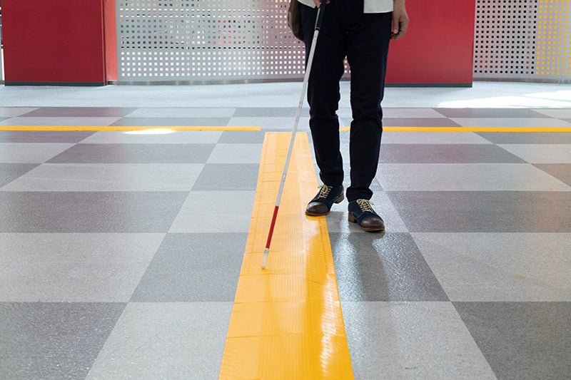 利用イメージ（視覚障害者の場合）