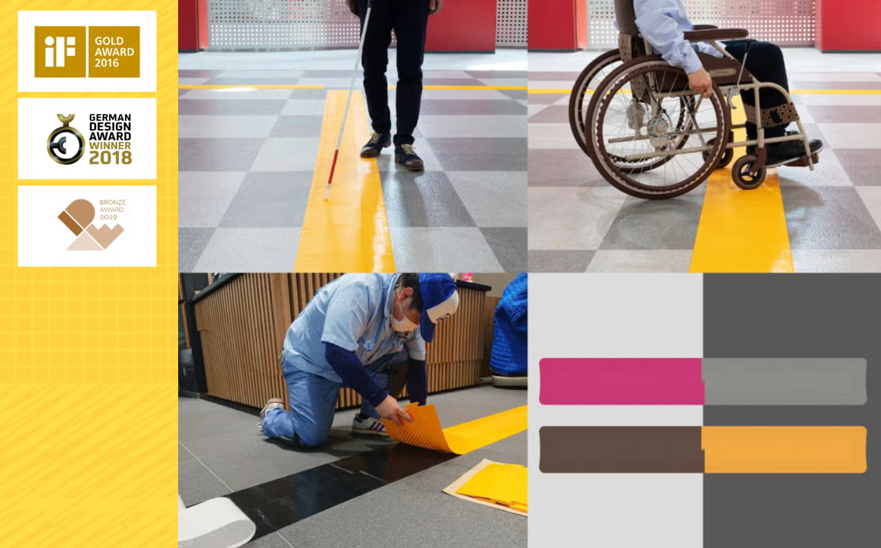 「インクルーシブをシンプルな表現でデザイン」した製品と評価され、iF DESIGN AWARD 2016、German Design Awards 2018、IDEA 2019といった世界的なデザイン賞を数多く受賞しています