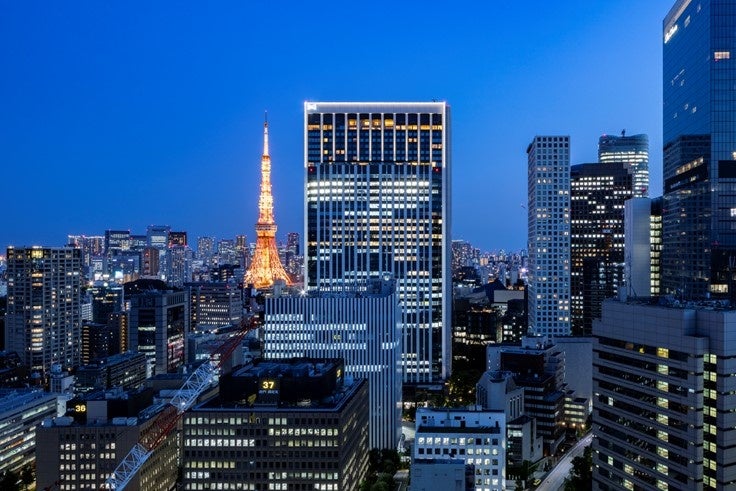 再生可能エネルギーを導入した 神谷町トラストタワー