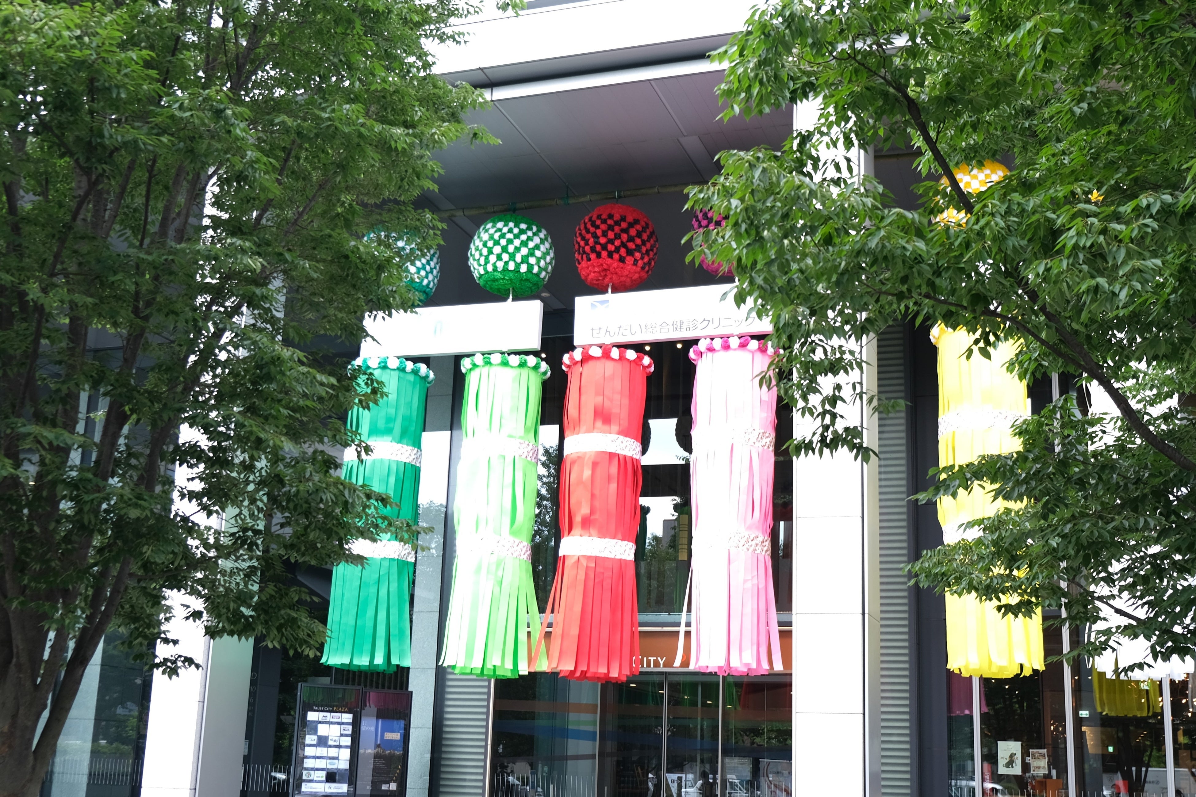 七夕飾り（2022年開催時の様子）