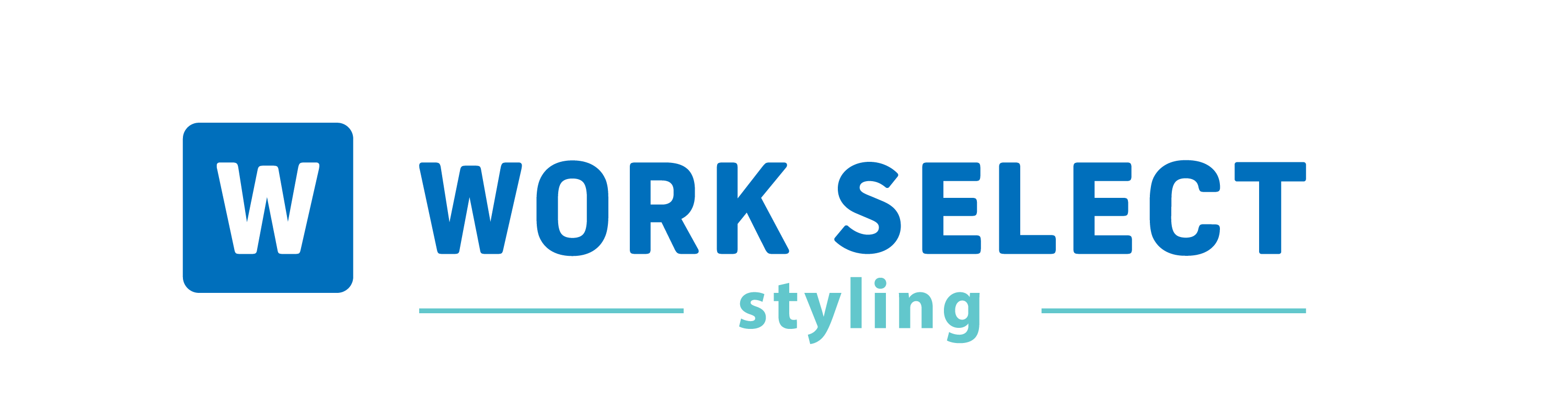 「WORK SELECT “styling”」ロゴ