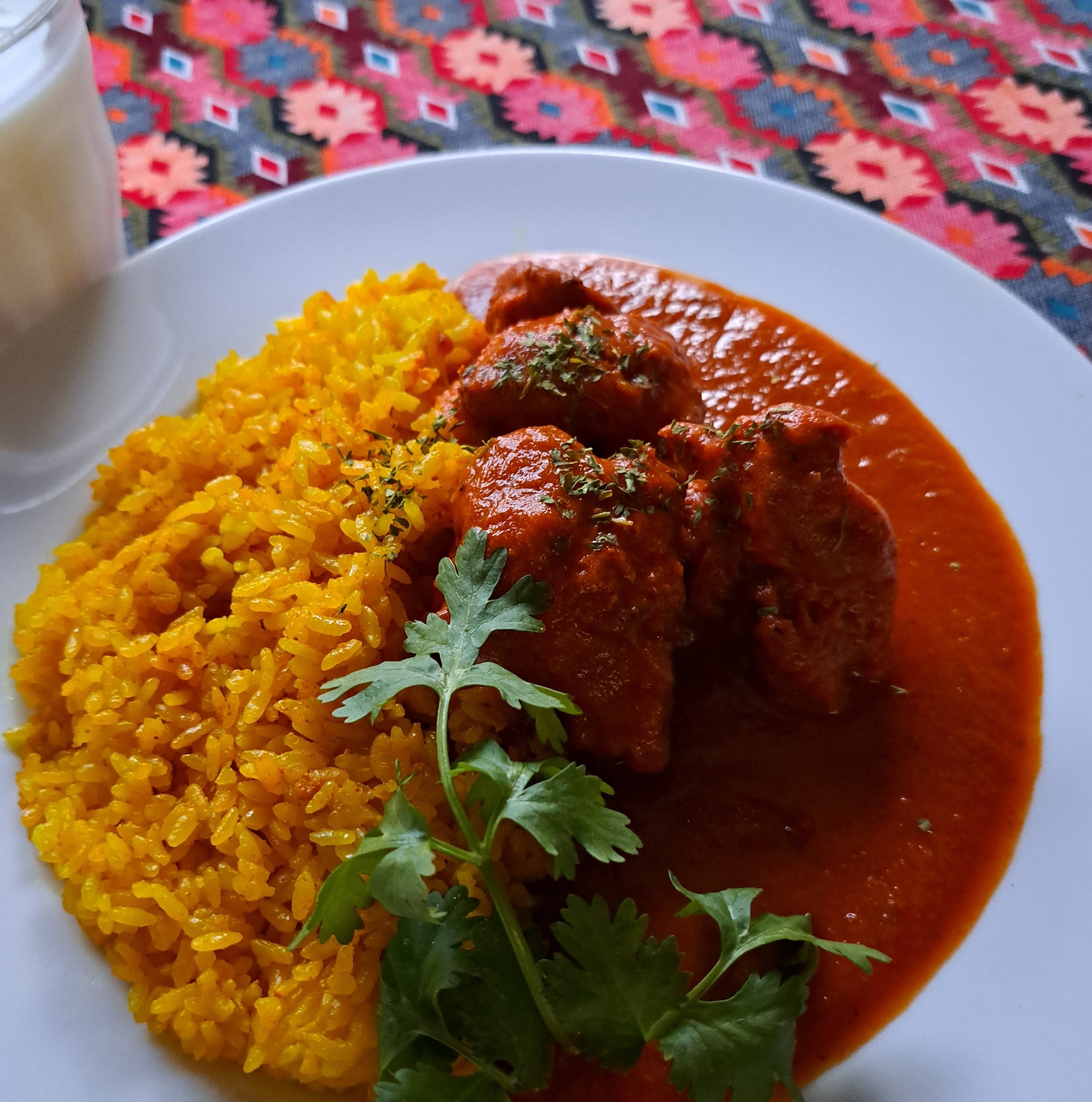 バターが入ってないのにバターチキン カレーライス(Yeti Asian Dining)