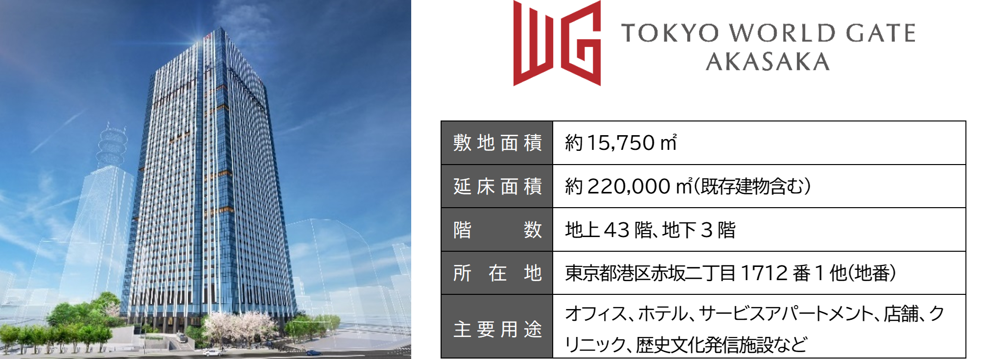 東京ワールドゲート赤坂 ／ 赤坂トラストタワー