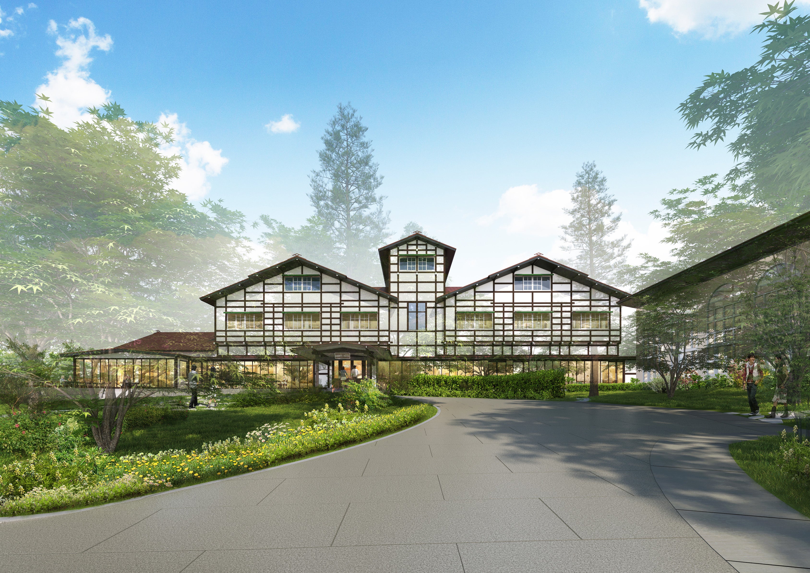 万平ホテル（大規模改修・改築中）