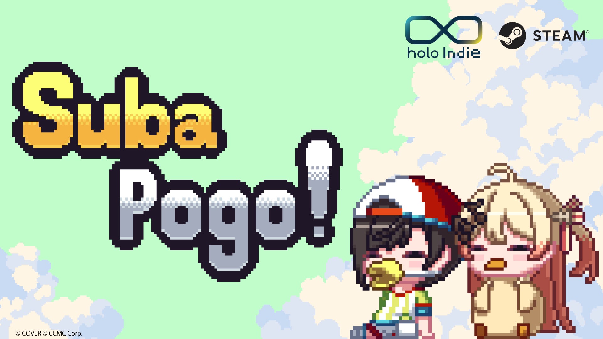 大空スバルがホッピングで頂上へ!高難易度アクション『Suba Pogo』Steam公開 大空スバルがホッピングで頂上へ!高難易度アクション『Suba Pogo』Steam公開