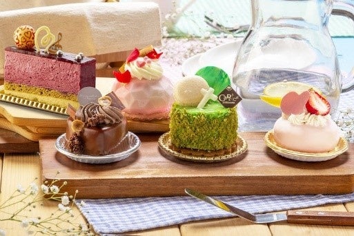 オープニングセレモニーで9mのロールケーキをカット! オープニングセレモニーで9mのロールケーキをカット!