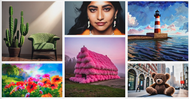 いずれも「生成 AI by Getty Images」で生成された画像