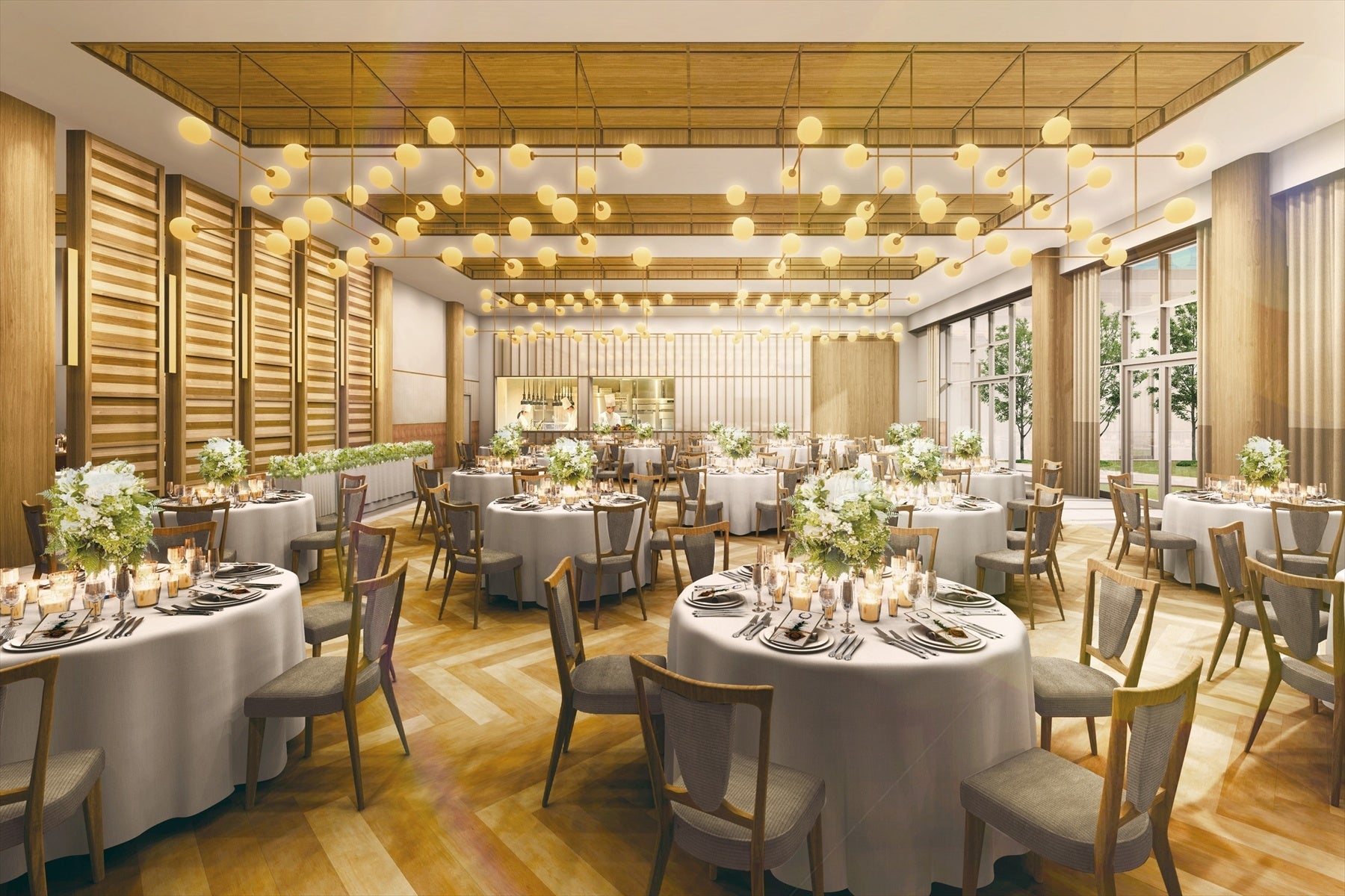 オリーブ アリア　パーティ会場（完成予想図）