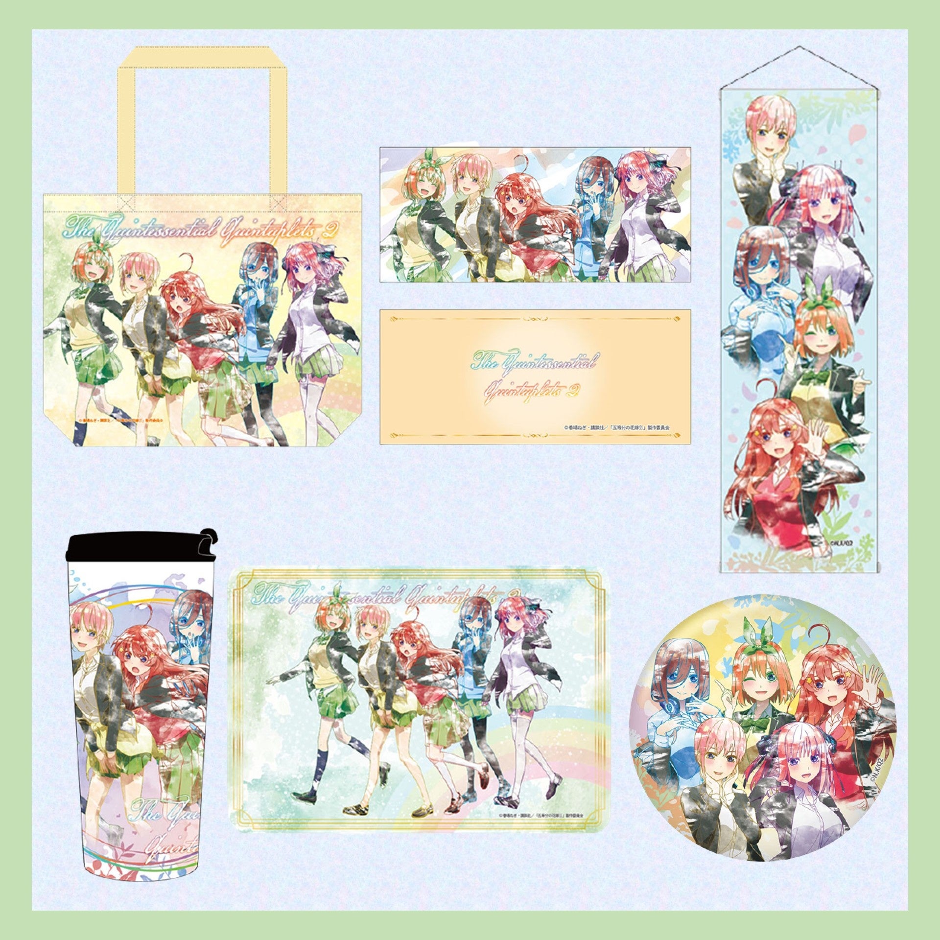 五等分の花嫁 ヴィレッジヴァンガード＋THE キャラ SHOP 缶