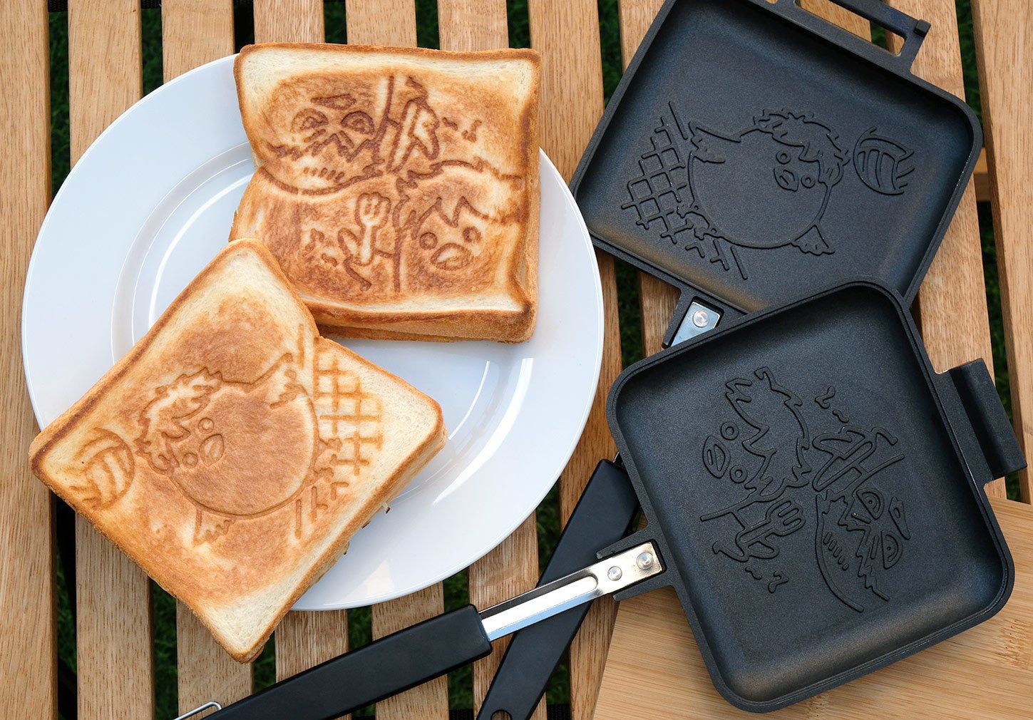 ハイキュー!!】キッチンウェアシリーズ新商品”ホットサンドメーカー