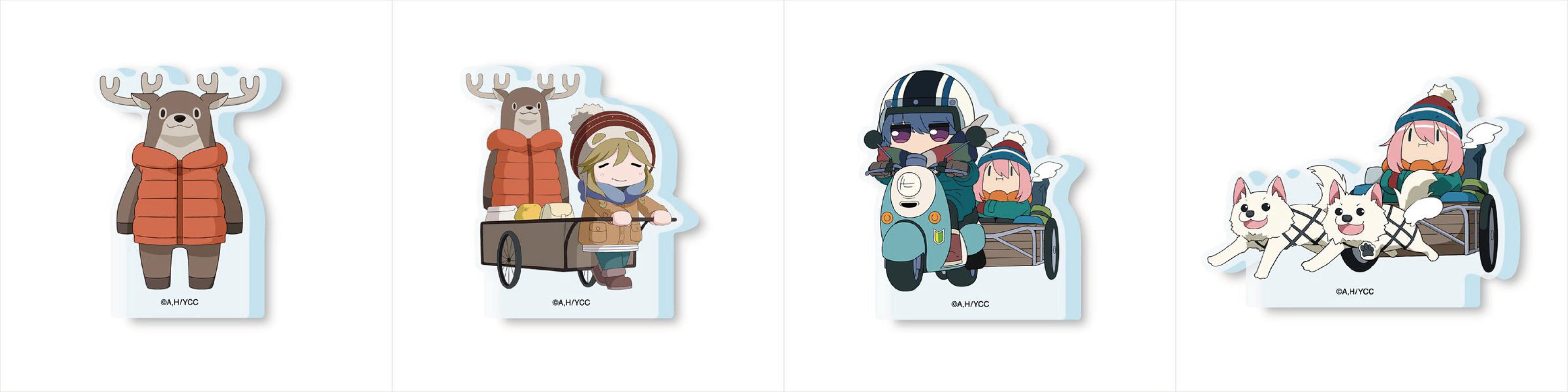 ゆるキャン△　Caribou　POP UP SHOP カリブー出張所　アクスタ ゆるキャン△ Caribou POP UP SHOP カリブー出張所 アクスタ