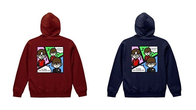 ワイテルズ　ヴィレッジヴァンガード　VVコラボパーカー　brooock ワイテルズ ヴィレッジヴァンガード VVコラボパーカー brooock