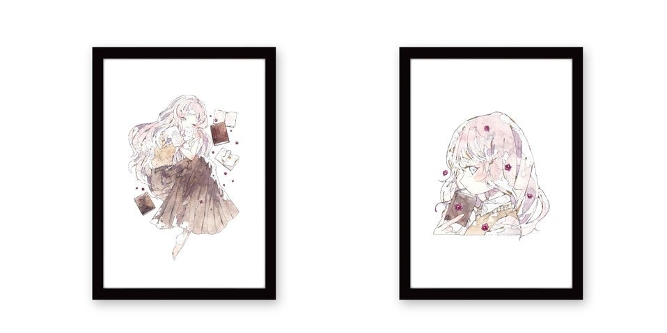 出水ぽすかｘヴィレッジヴァンガード　複製原画 直筆サイン・シリアルナンバー入り Amazon.co.jp: 出水ぽすかxヴィレッジヴァンガード 複製原画