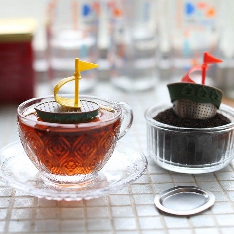 ユニーク】船の形をしたティーストレイナーがヴィレヴァン通販に新登場