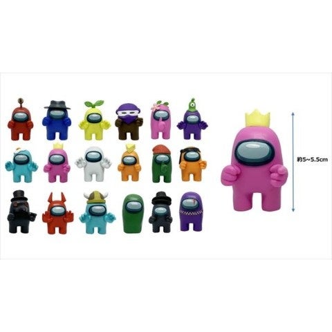 『Among Us』の新作フィギュアと縫いぐるみキーホルダーが登場_014