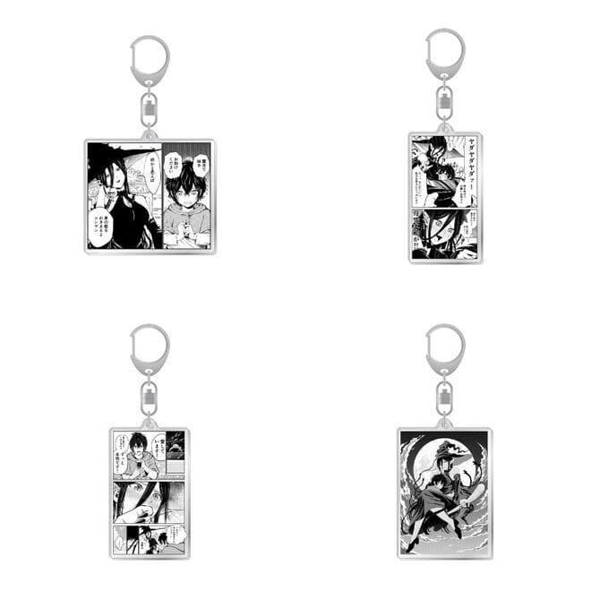 魔道祖師　ヴィレッジヴァンガード　扉絵スクエア缶バッジ　第三期前編　全8種 魔道祖師 ヴィレッジヴァンガード 扉絵スクエア缶バッジ 第三期