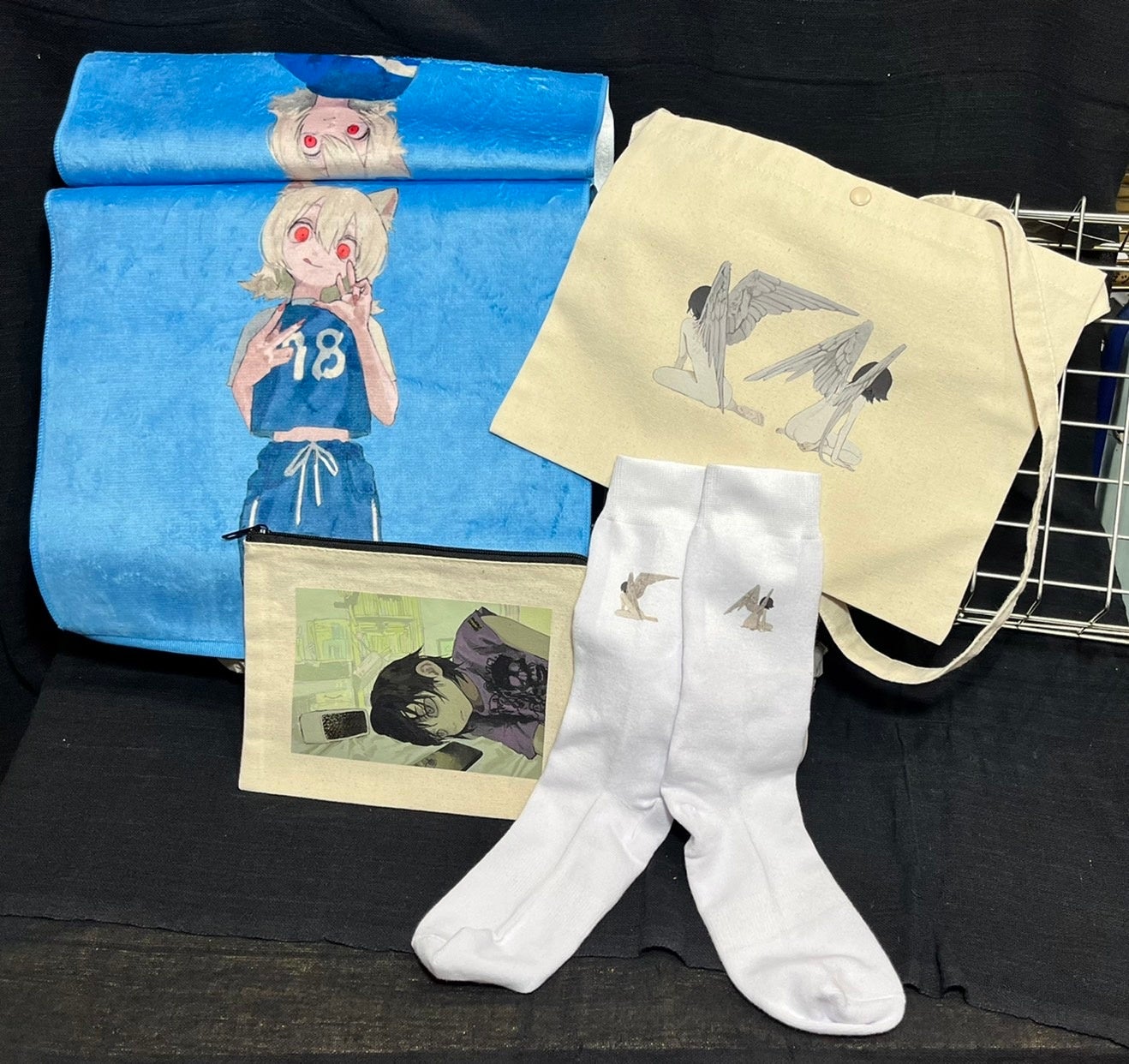 Mリーガー　声優　伊達朱里紗×VILLAGE VANGUARDグッズセット Mリーガー 声優 伊達朱里紗×VILLAGE VANGUARDグッズセット-販売直販