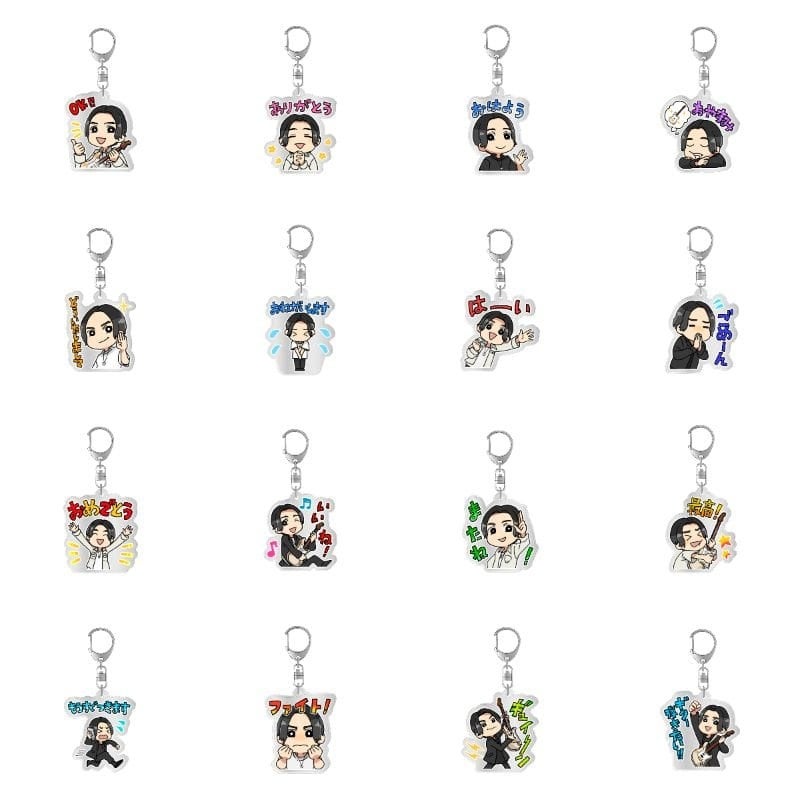 のはら VEグッズ クレヨンしんちゃん アクリルチャーム付きボールペン（ボー