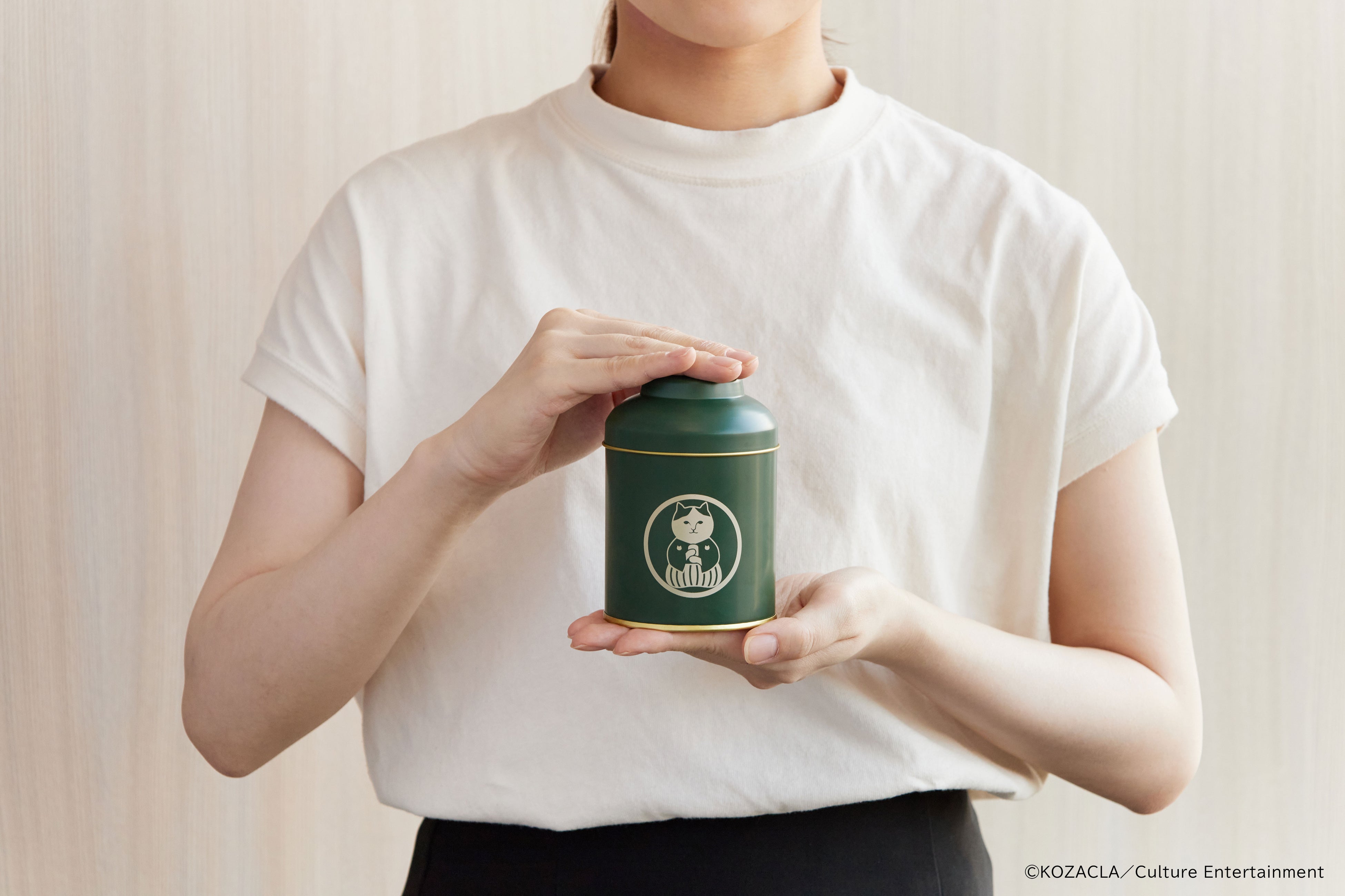 ころんとかわいい】NYASA、ねこ茶商の便利なキャニスター缶が