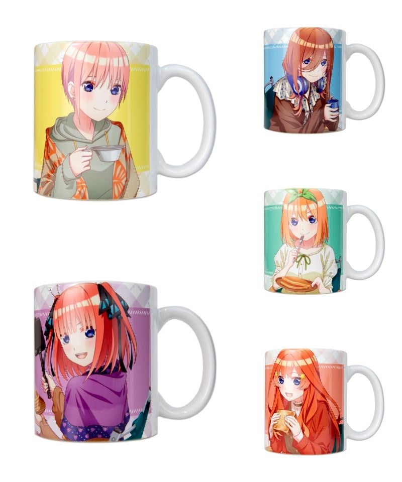 五等分の花嫁 缶バッチ バレンタイン マグカップ 推し袋 まとめ売り 五等分