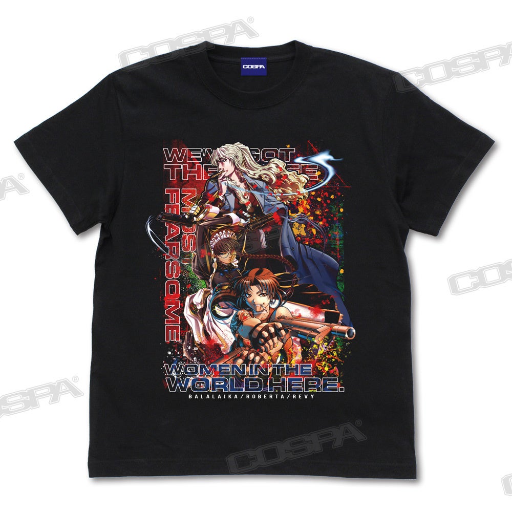 ブラック・ラグーン Tシャツ Mサイズ 漫画 アニメ 映画 ゲーム 広江礼威 ブラック・ラグーン Tシャツ Mサイズ 漫画 アニメ 映画 ゲーム