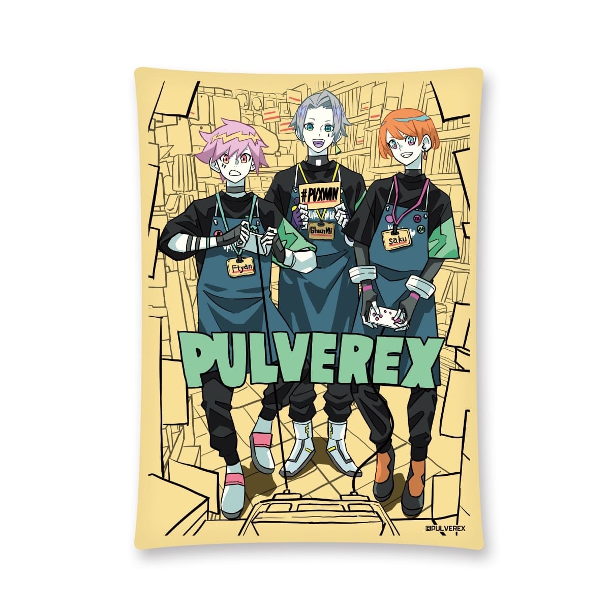 パレ子 トリプルコラボver. PULVEREX×タケウチリョースケ×ヴィレヴァン】トリプルコラボが爆誕