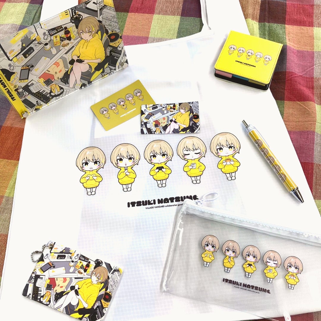 棗いつき ヴィレッジヴァンガードコラボ 第2弾 コンプリートセット 棗いつき×ヴィレッジヴァンガード】~ヴィレヴァンコラボグッズ