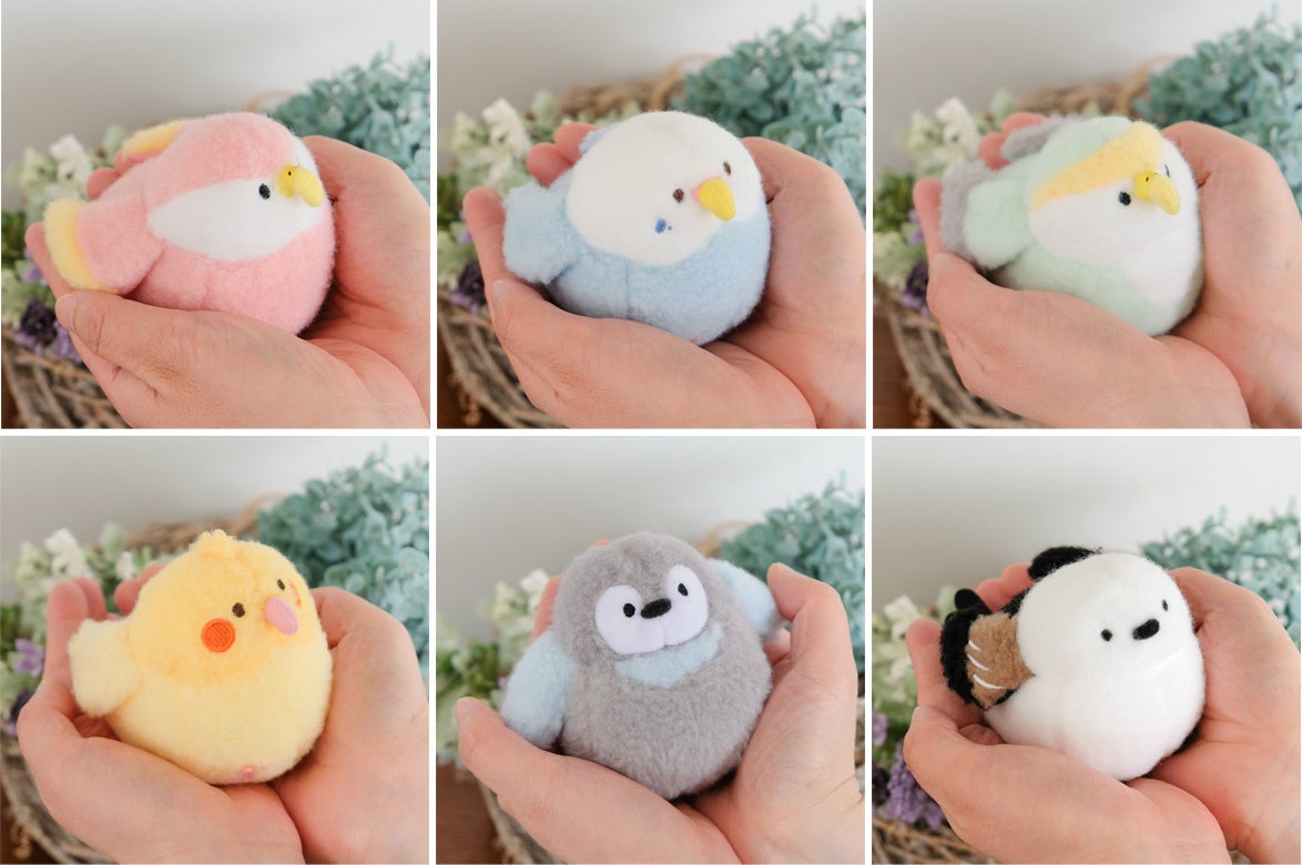 癒し】掌であたためたくなる、ころっとしたサイズ感のぬいぐるみ『ぽ