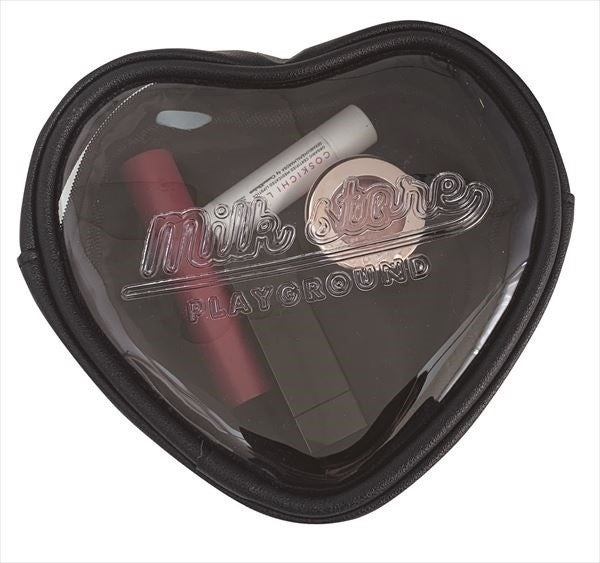 普段使いにも推し活にもピッタリ！【クリアハート ポーチ＆カバン